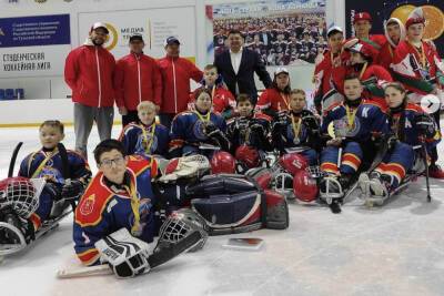 Ярославская команда по следж-хоккею отметила год своего существования