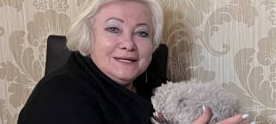 В Карелии омбудсмен Бойченко завела дружбу с псом