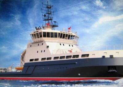 Построенный в Петербурге ледокол «Евпатий Коловрат» войдет в состав ВМФ в 2022 году