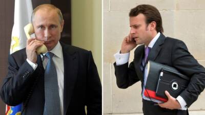 Макрон розраховує найближчими днями провести телефонну розмову з Путіним