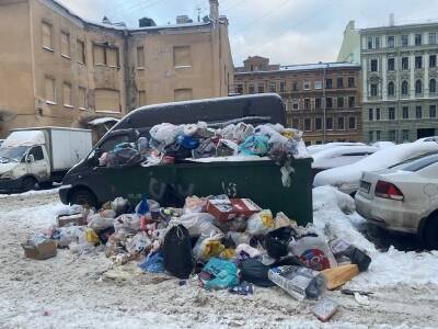 Свалки, снежный плен и опасный ледопад: первая неделя года стала мучением для жителей Петербурга