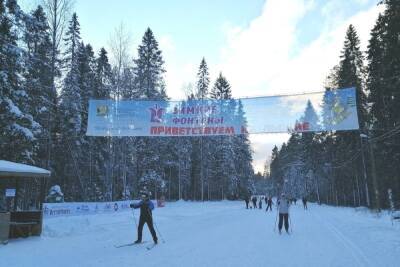 Более 240 петрозаводчан прошли на лыжах на Фонтаны в январе