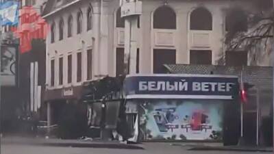 В центре Алма-Аты вновь слышна стрельба