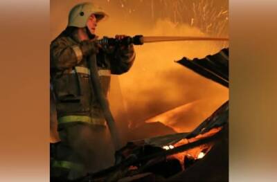 В Смоленске в пожаре пострадал человек