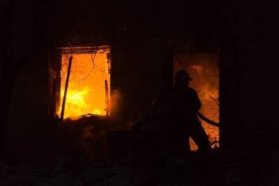 В Ивановской области ночной пожар оставил семью без крова