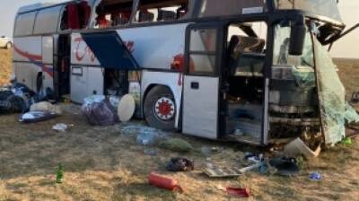 Шестнадцать человек погибли в ДТП с автобусом на Синайском полуострове в Египте
