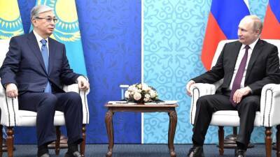 Токаев предложил Путину провести онлайн-саммит ОДКБ по Казахстану