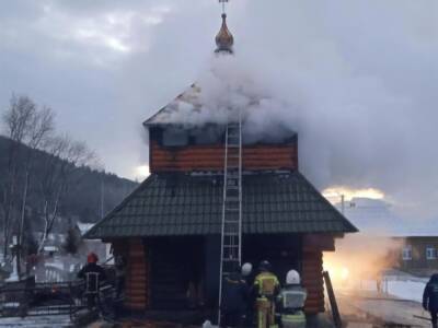 8 января в Украине горели две церкви, одна из них – архитектурный памятник