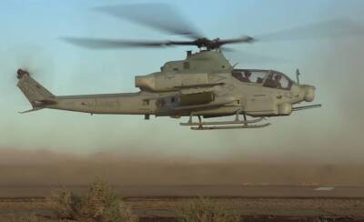 В США упал ударный вертолёт AH-1Z Viper Корпуса морской пехоты
