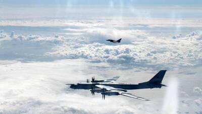 Эксперты Sohu: истребители F-22 не смогли помешать полетам Ту-95МС вблизи Аляски