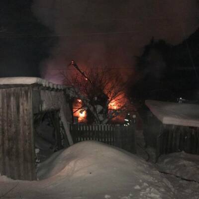 Двое мужчин обнаружены погибшими при пожаре в частном доме в Балахне