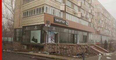 Магазины в Алма-Ате подверглись повторному разграблению