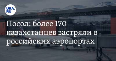 Посол: более 170 казахстанцев застряли в российских аэропортах