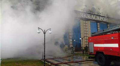 Названа причина пожара в душанбинском ресторане «Яккасарой»