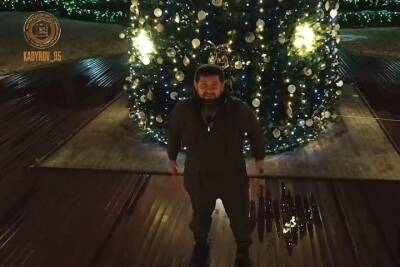 Кадыров показал новогодний Беной