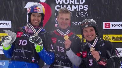 Российский сноубордист Дмитрий Логинов выиграл золото в параллельном гигантском слаломе на этапе Кубка мира
