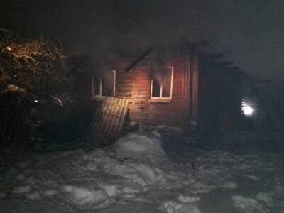 В городе Шарья Костромской области произошёл пожар в жилом доме
