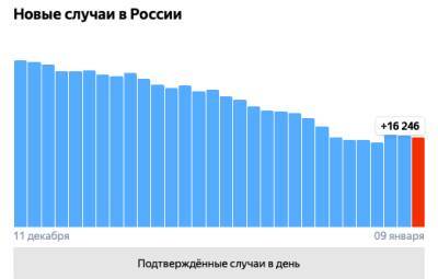 Число заболевших коронавирусом россиян за неделю — минимальное за полгода