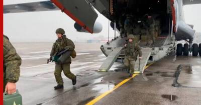 Российские военные приступили к тренировкам в Казахстане
