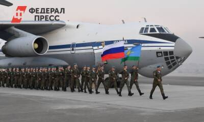 Международный аэропорт в Алма-Ате взяли под охрану ульяновские десантники