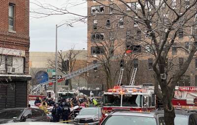 Более 60 человек пострадали при пожаре в Бронксе