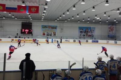 Спортсмены из Тверской области приняли участие во Всероссийском турнире юных хоккеистов