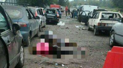 На Харьковщине обнаружили обстрелянную автомобильную колонну гражданских, 20 убитых - ОГА
