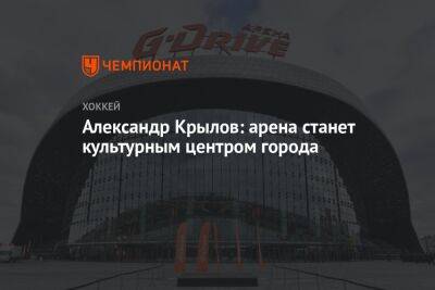Александр Крылов: арена станет культурным центром города