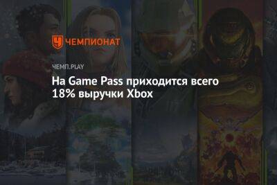 На Game Pass приходится всего 18% выручки Xbox