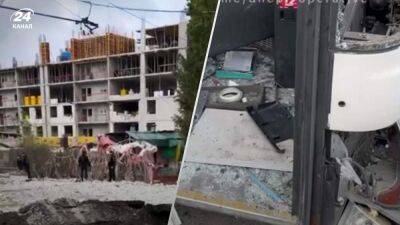 15 пассажиров автобуса, оказавшегося возле эпицентра взрыва в Днепре, – в больнице