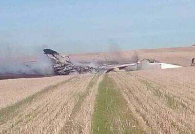 Мгновенная кара: в ростовской области разбился Су-25, пилот остался в кабине - летел бомбить Украину