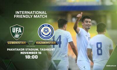 Сборные Узбекистана и Казахстана по футболу проведут товарищеский матч в Ташкенте