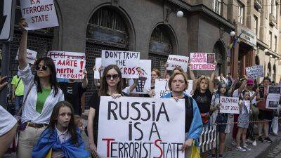 Протесты против войны в европейских городах