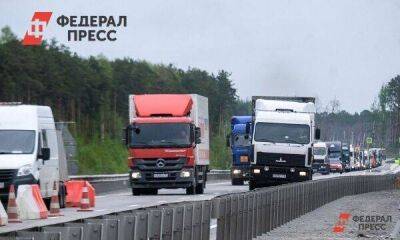 Очередь из фур на границе между Латвией и Псковской областью сократилась в пять раз