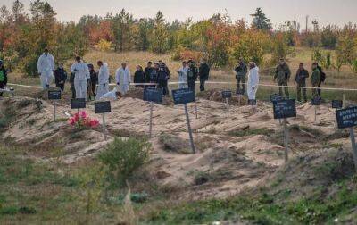 З місць масового поховання у Лимані ексгумували вже 55 тіл, - Кириленко