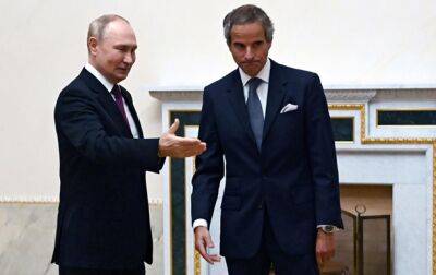 Путин заявил главе МАГАТЭ об "излишней политизации" захвата ЗАЭС