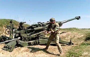 Украинская пушка М777 разнесла на куски российский «супертанк» Т-80БВМ