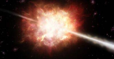 В космосе обнаружен рекордный поток излучения: он появился в результате огромного взрыва