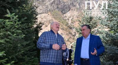 Александр Лукашенко и Эмомали Рахмон провели неформальную встречу в загородной резиденции Президента Таджикистана