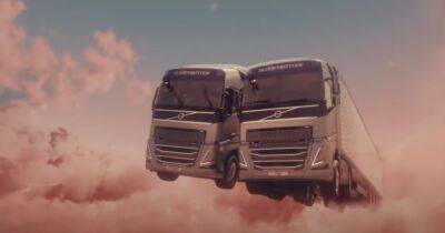 Автопроизводитель Volvo Trucks представил новую рекламу с влюбленными грузовиками