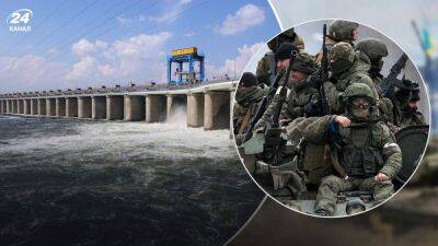 Россияне пытаются перекидывать технику через Каховскую ГЭС: какая следующая цель окупантов