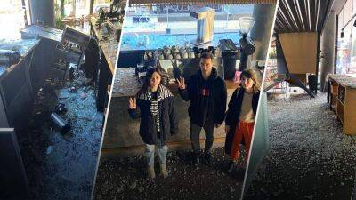 "Станем сильнее": как поврежденная кофейня возобновила работу через день после прилетов по Киеву
