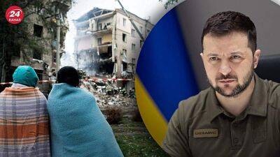 Украина восстанавливается после ударов террористов: Зеленский показал кадры из обстрелянных городов
