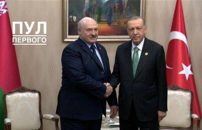 Лукашенко встретился с Эрдоганом