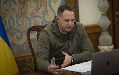 Єрмак обговорив з керівником кабінету президента Єврокомісії підтримку відновлення України