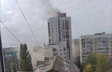 Российская ракета попала в жилой дом в Белгороде
