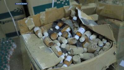 В Ташкентской области обнаружили очередной цех по переупаковке просроченных лекарств. Видео