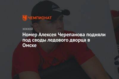 Номер Алексея Черепанова подняли под своды ледового дворца в Омске