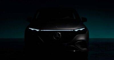 Новейший электрокроссовер Mercedes рассекречен за считанные дни до премьеры (фото)