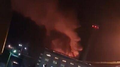 В Белгороде прогремели взрывы, вспыхнул пожар – СМИ